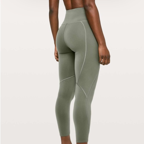 Lululemon to the beat tight • grey sage • size 4 - Picture 4 of 6